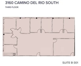 3110 Camino del Rio S, San Diego, CA for lease Floor Plan- Image 1 of 1