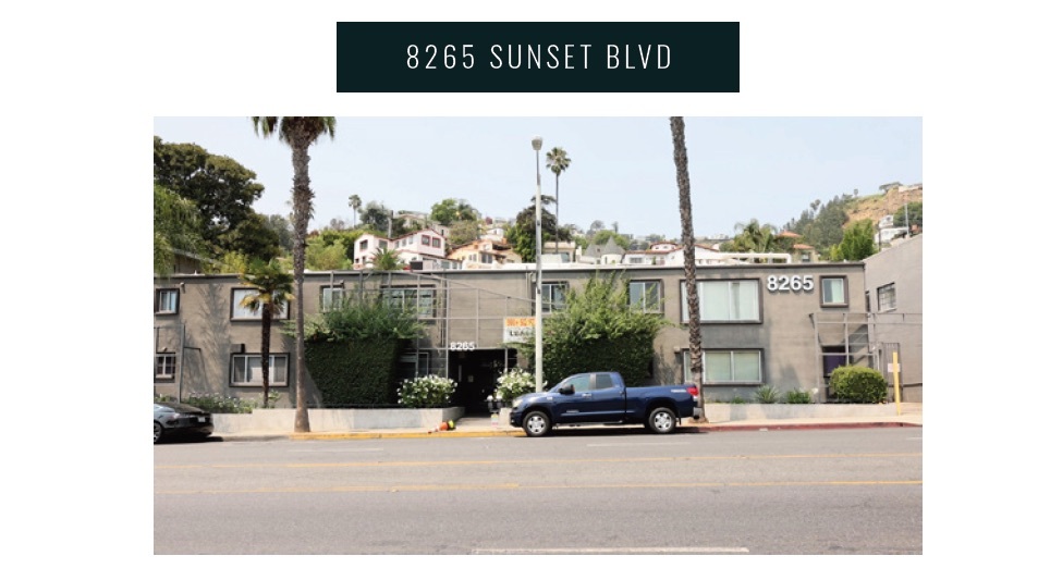 8265 W Sunset Blvd, West Hollywood, CA à louer - Photo du bâtiment - Image 2 de 3