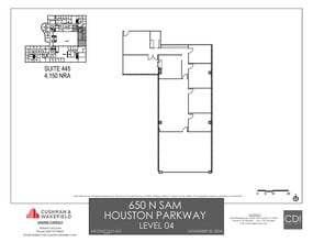 650 N Sam Houston Pky E, Houston, TX for lease Floor Plan- Image 1 of 1