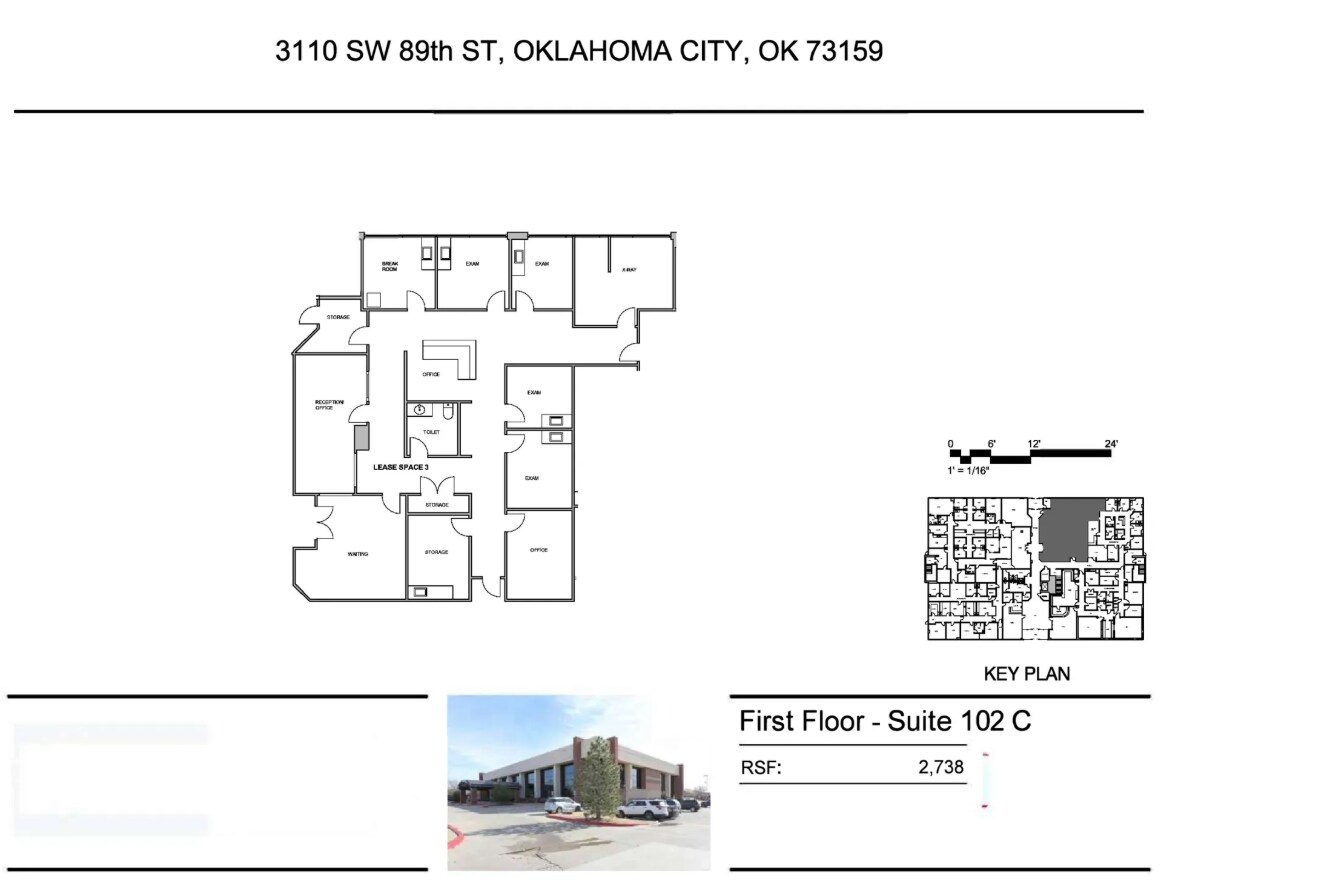 3110 SW 89th St, Oklahoma City, OK for lease Floor Plan- Image 1 of 1