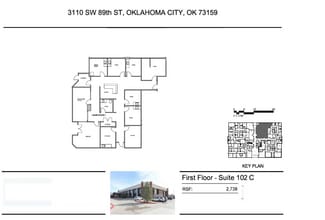 3110 SW 89th St, Oklahoma City, OK for lease Floor Plan- Image 1 of 1