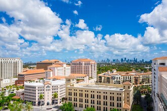 95 Merrick Way, Coral Gables, FL - Aérien  Vue de la carte