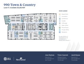 800 Town & Country Blvd, Houston, TX à louer Plan d’étage- Image 1 de 1