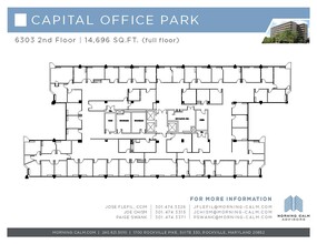 6303 Ivy Ln, Greenbelt, MD à louer Plan d  tage- Image 1 de 1