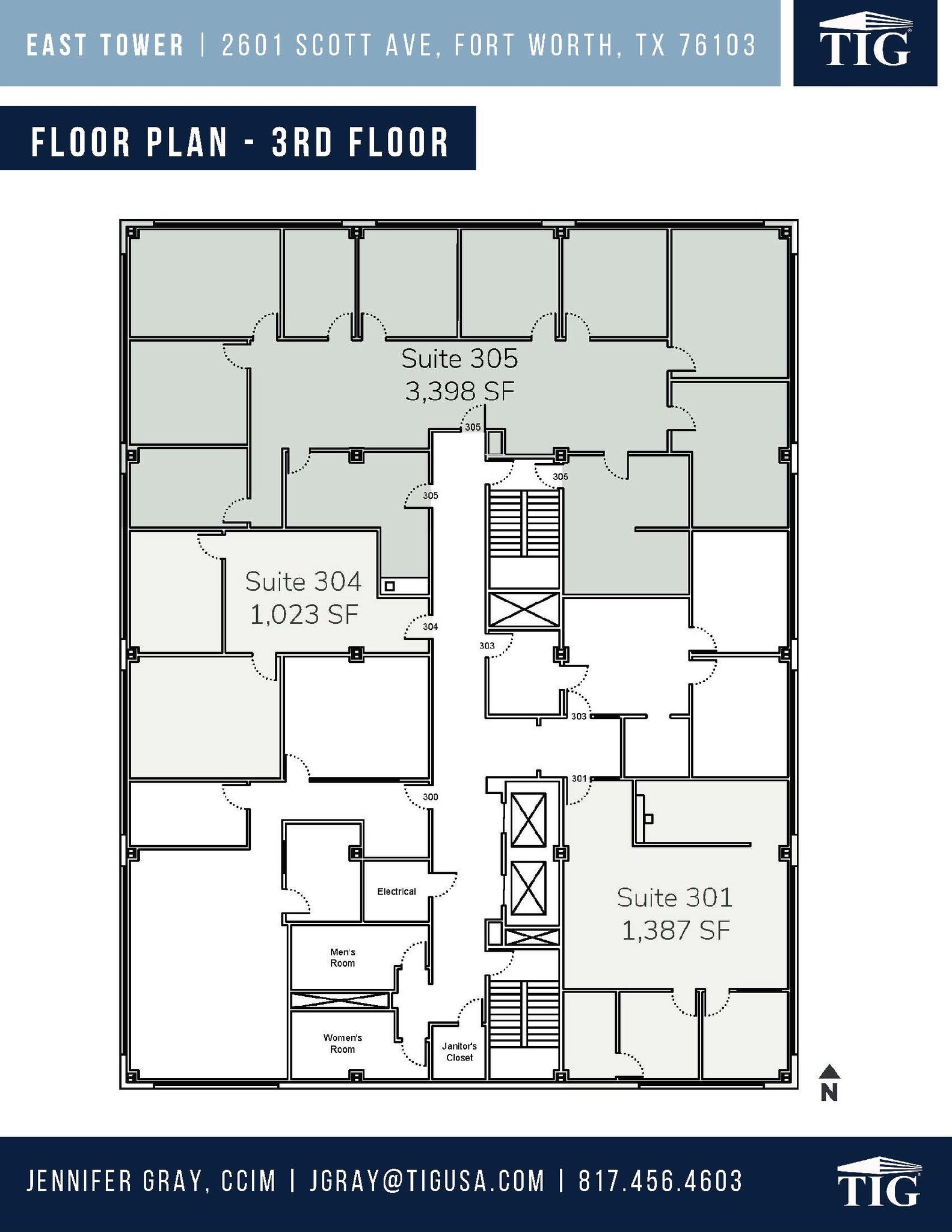 2601 Scott Ave, Fort Worth, TX à louer Plan d  tage- Image 1 de 1