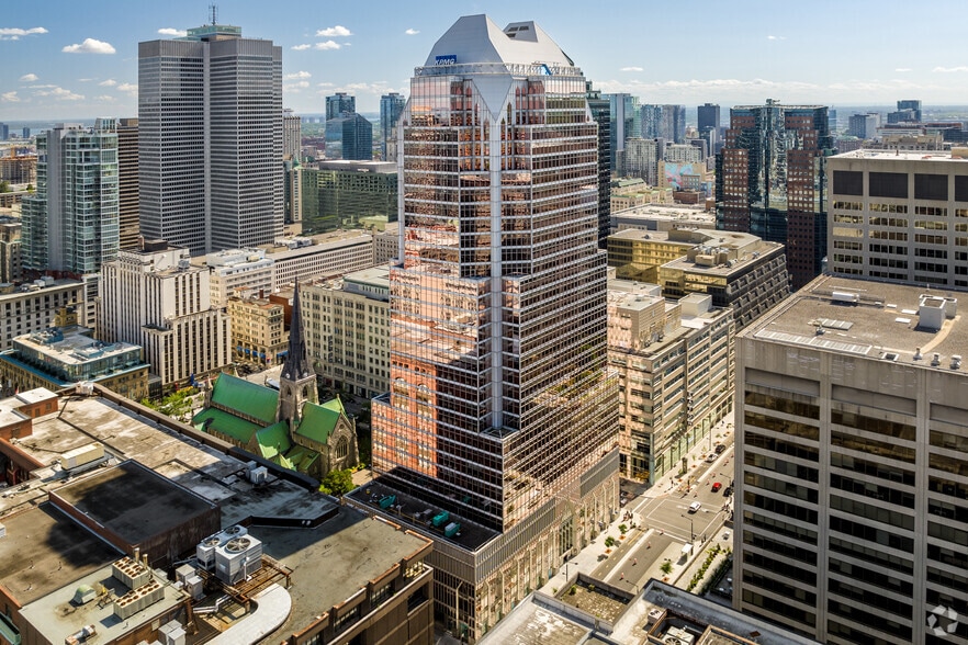 600 Boul De Maisonneuve O, Montréal, QC à louer - Photo du bâtiment - Image 3 de 8