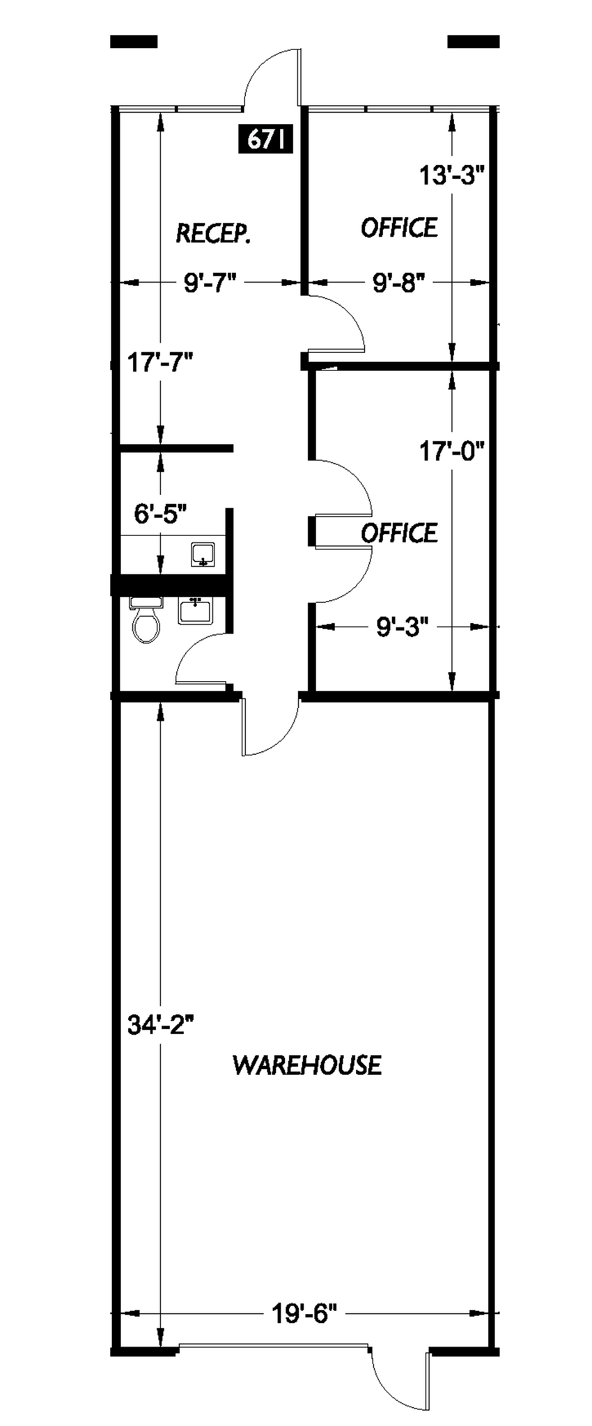 679-699 Strander Blvd, Tukwila, WA à louer Plan d’étage- Image 1 de 1
