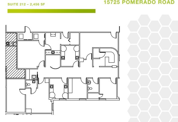 15721-15725 Pomerado Rd, Poway, CA à louer Plan d  tage- Image 1 de 1