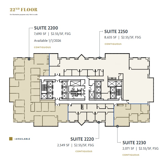 750 B St, San Diego, CA for lease Floor Plan- Image 1 of 1