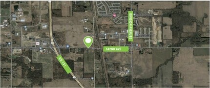 4236 12th St, Wayland, MI - Aérien  Vue de la carte