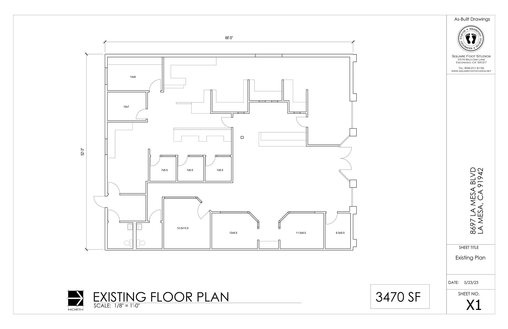 8675-8697 La Mesa Blvd, La Mesa, CA for lease Site Plan- Image 1 of 12