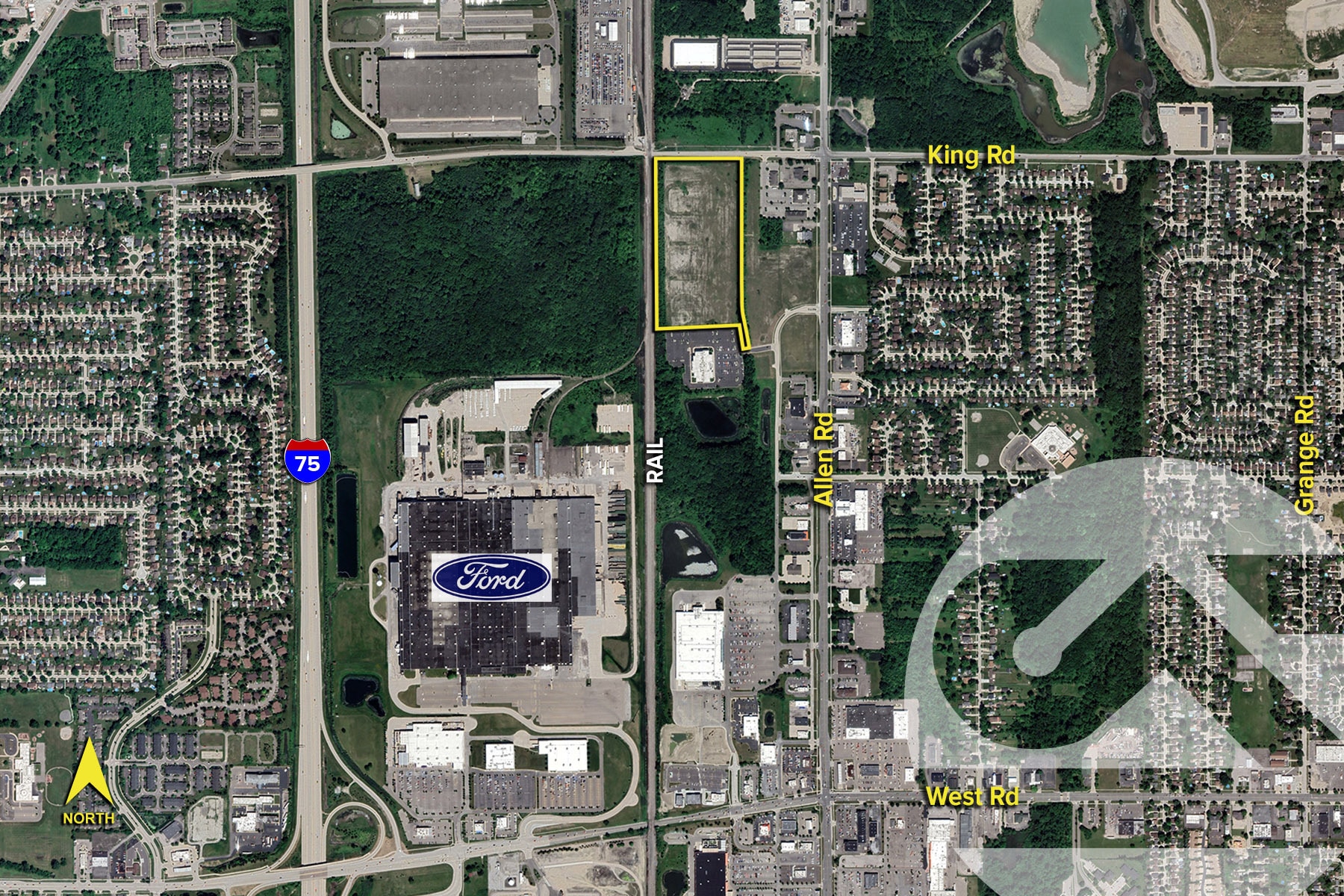 King Rd, Woodhaven, MI for sale Primary Photo- Image 1 of 3