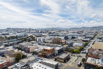 308-310 7th St, San Francisco, CA - Aerial  map view