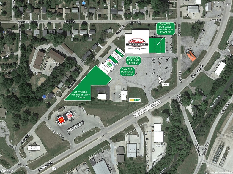 890-927 N Locust St, Glenwood, IA for lease - Building Photo - Image 3 of 3