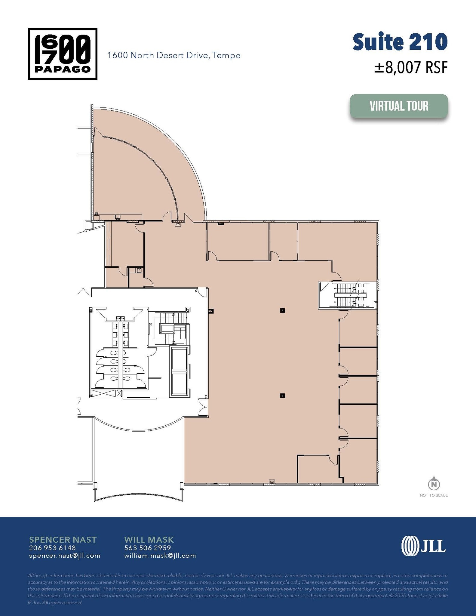 1600 N Desert Dr, Tempe, AZ for sale Floor Plan- Image 1 of 1