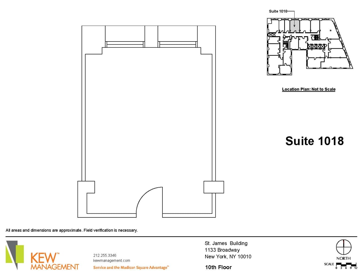 1133 Broadway, New York, NY for lease Floor Plan- Image 1 of 2