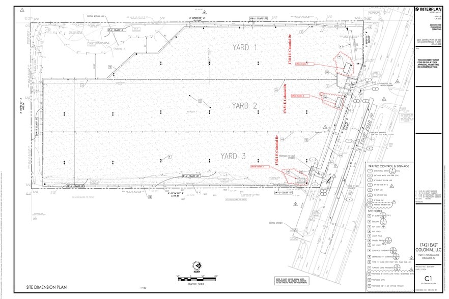 17421 E Colonial Dr, Orlando, FL for lease - Site Plan - Image 2 of 2