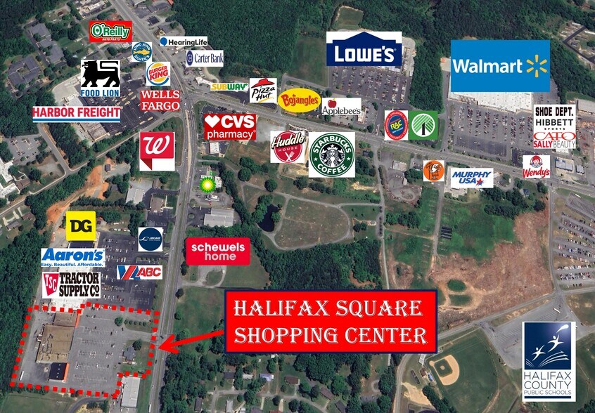 3130 Halifax Rd, South Boston, VA à louer - Photo du bâtiment - Image 1 de 7