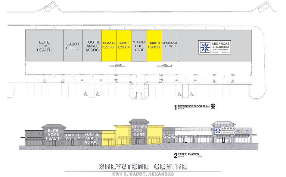 15506 Highway 5, Cabot, AR for lease - Site Plan - Image 2 of 7