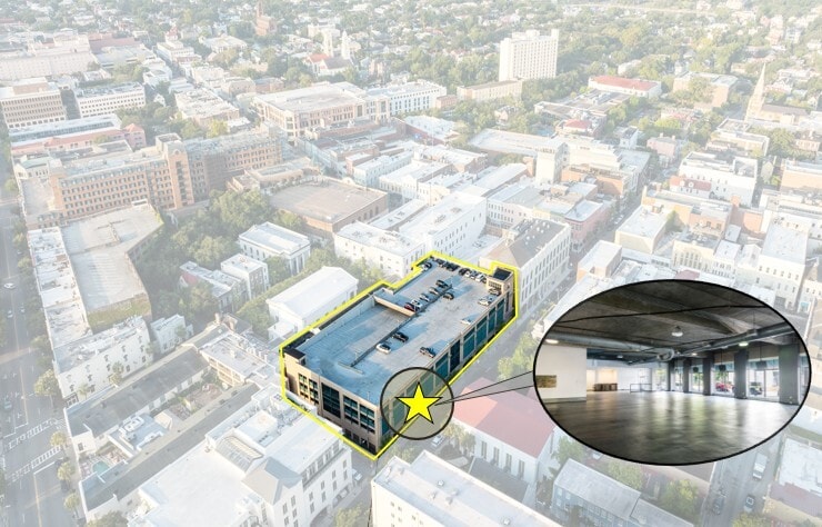 69 Wentworth St, Charleston, SC for lease - Aerial - Image 2 of 2