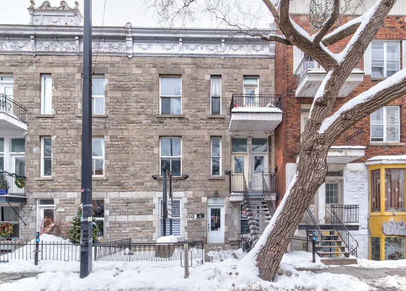 4541-4545 Rue Saint-Denis, Montréal, QC for sale - Building Photo - Image 1 of 1