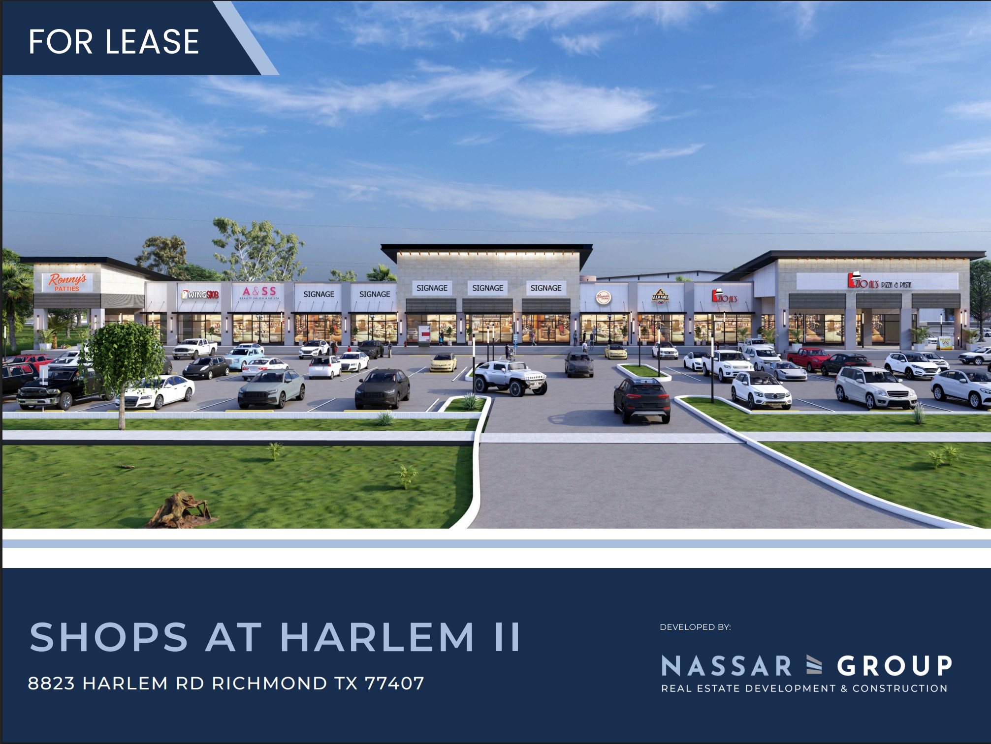 Beechnut St & Harlem Rd, Richmond, TX for lease Primary Photo- Image 1 of 8