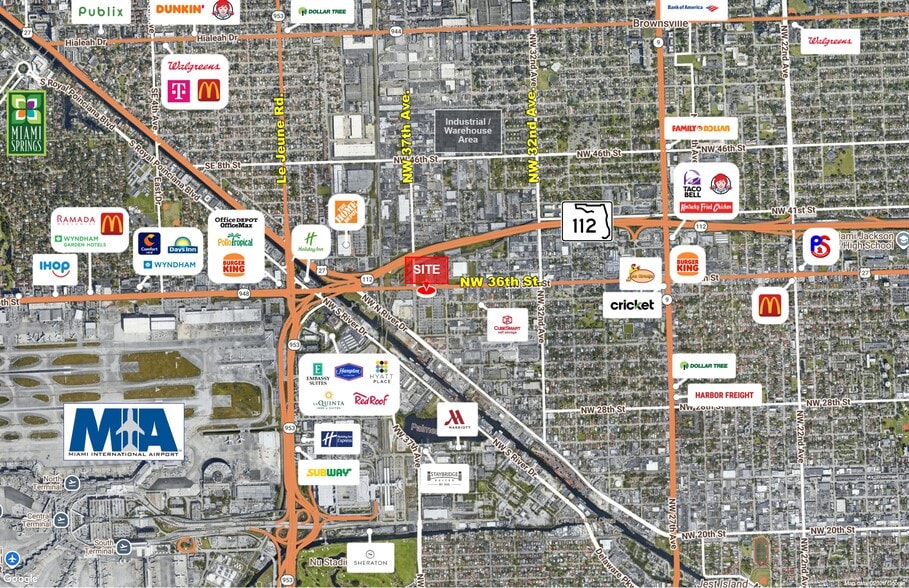 3650 NW 36th St, Miami, FL à louer - Aérien - Image 3 de 7