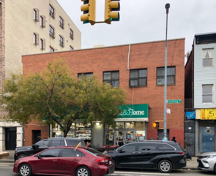 519 Flushing Ave, Brooklyn, NY for lease - Building Photo - Image 1 of 9