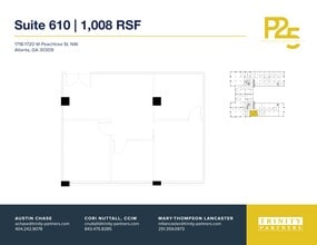 1718-1720 NW Peachtree St, Atlanta, GA à louer Plan de site- Image 1 de 1