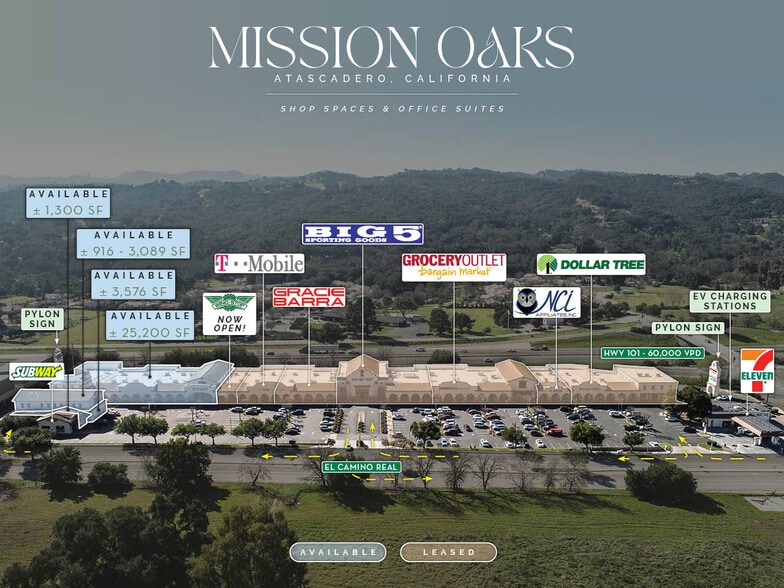 2040-2240 El Camino Real, Atascadero, CA for lease - Building Photo - Image 3 of 7
