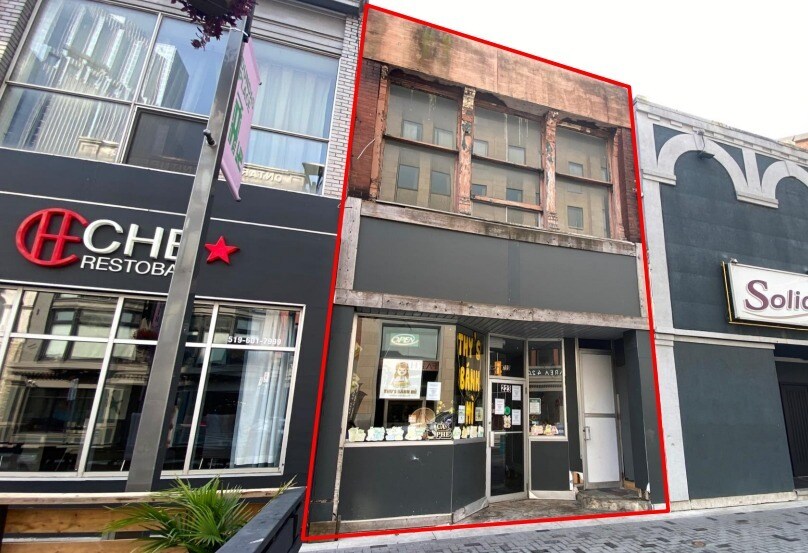 221-223 Dundas St, London, ON à vendre - Photo du bâtiment - Image 1 de 2