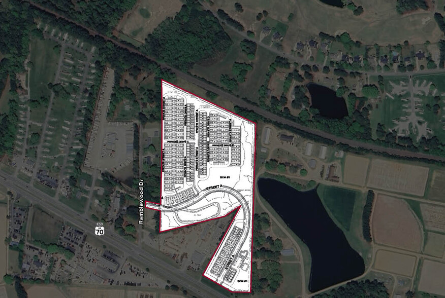 13513 Us-70 Hwy W, Clayton, NC à vendre - Plan de site - Image 1 de 8