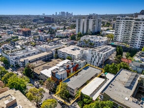 1141 Hacienda Pl, West Hollywood, CA - Aérien  Vue de la carte - Image1