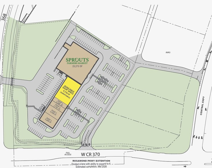 W County Rd 370 Rd, Anna, TX for lease - Site Plan - Image 1 of 2