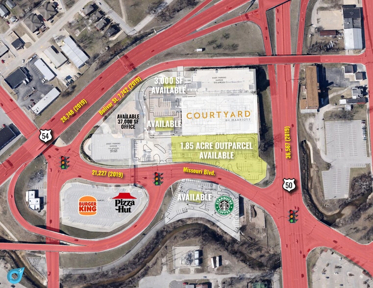 505 Missouri Blvd, Jefferson City, MO for lease - Building Photo - Image 2 of 2