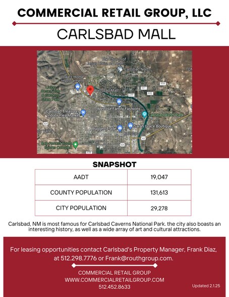 2302 W Pierce St, Carlsbad, NM à louer - Plan d’étage - Image 2 de 9