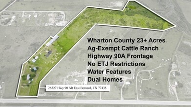 26527 Hwy 90 Alt, Lissie, TX - Aerial  map view - Image1