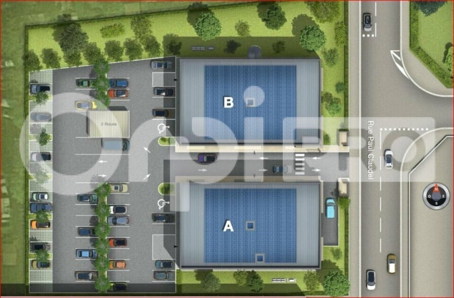 Local d'activités dans Villefranche-sur-Saône à vendre - Plan de site - Image 2 de 3