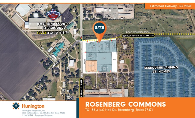More details for TX-36 & K.C. Hall Dr, Rosenberg, TX - Retail for Lease