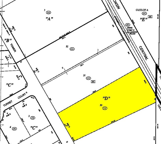 927 Tower Rd, Mundelein, IL à vendre - Plan cadastral - Image 3 de 3