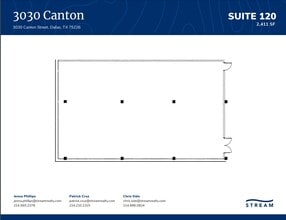 3030 Canton St, Dallas, TX for sale Floor Plan- Image 2 of 2