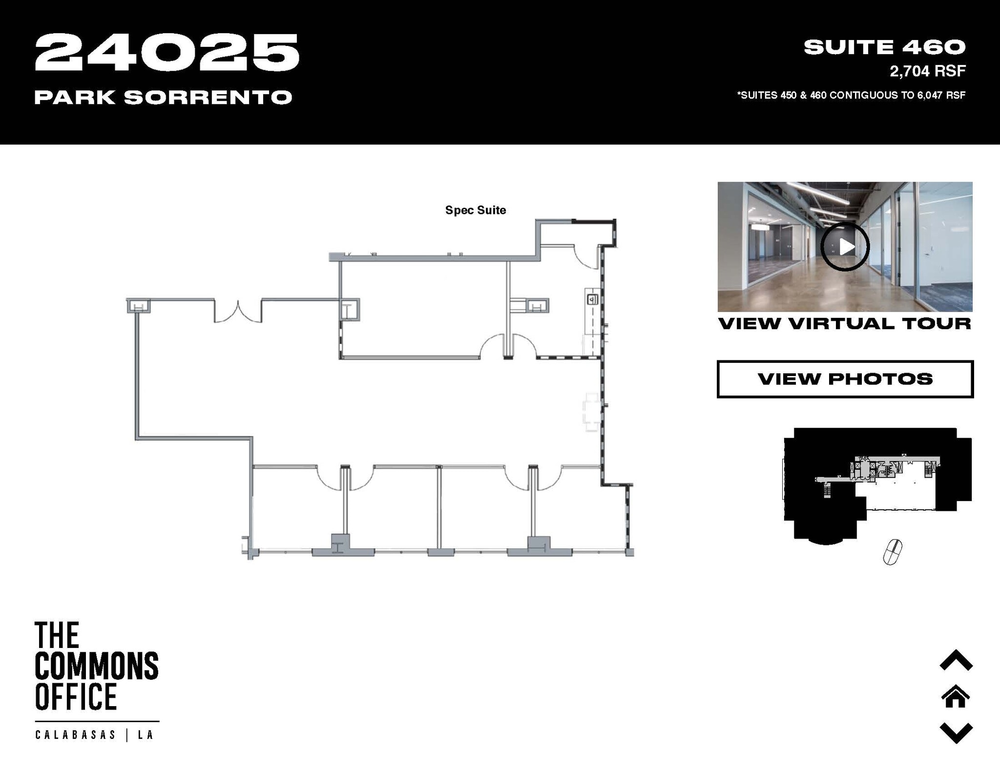 24025 Park Sorrento, Calabasas, CA for lease Floor Plan- Image 1 of 10