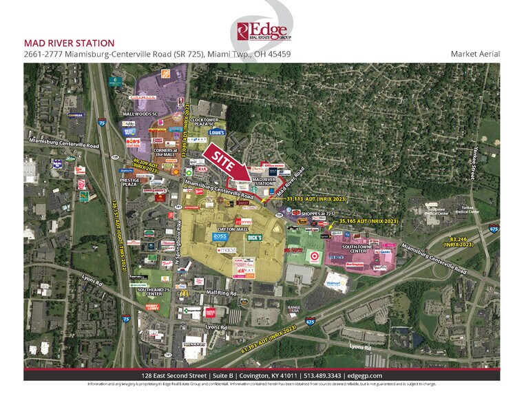 2661-2751 Miamisburg Centerville Rd, Dayton, OH à louer - Photo du bâtiment - Image 3 de 6