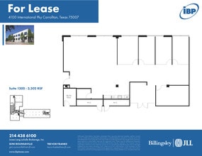 6100 W Plano Pky, Plano, TX à louer Plan d’étage- Image 1 de 1