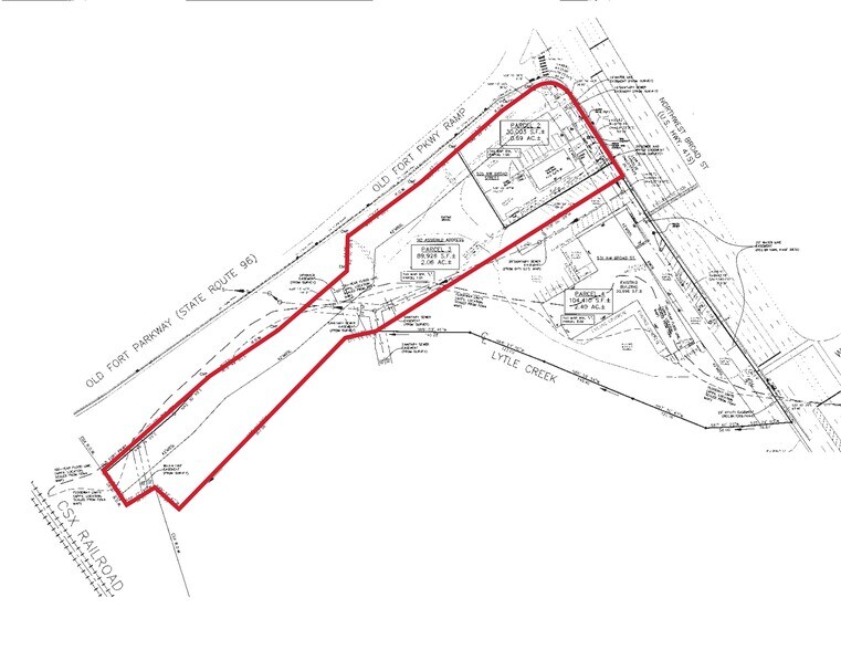 535 NW Broad St, Murfreesboro, TN à vendre - Plan de site - Image 3 de 3