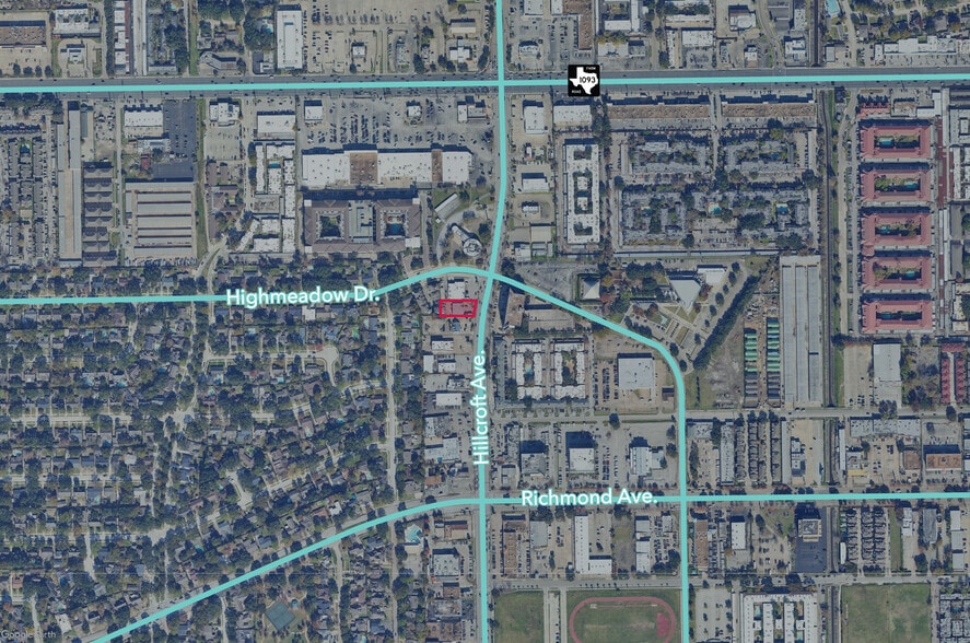 2902 Hillcroft Ave, Houston, TX à louer - Aérien - Image 2 de 6