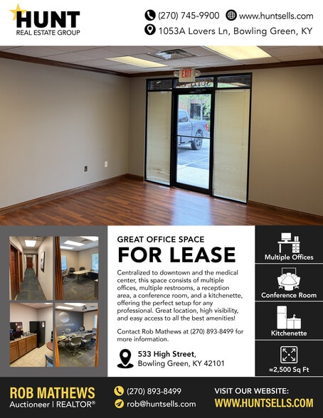 533 High Suite 1 st, Bowling Green, KY for lease - Building Photo - Image 1 of 11