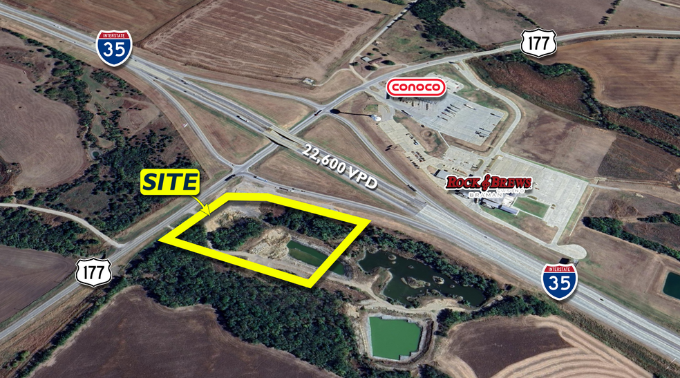 SWC OF I-35 & 177 hwy, Braman, OK for sale - Building Photo - Image 1 of 4