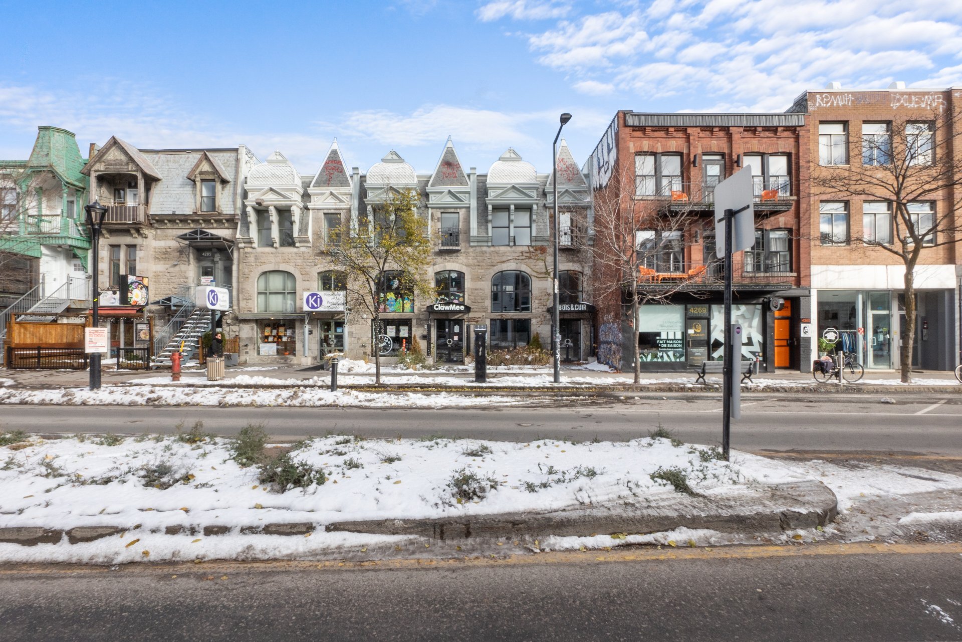 4271-4275 Rue Saint-Denis, Montréal, QC for lease Primary Photo- Image 1 of 4