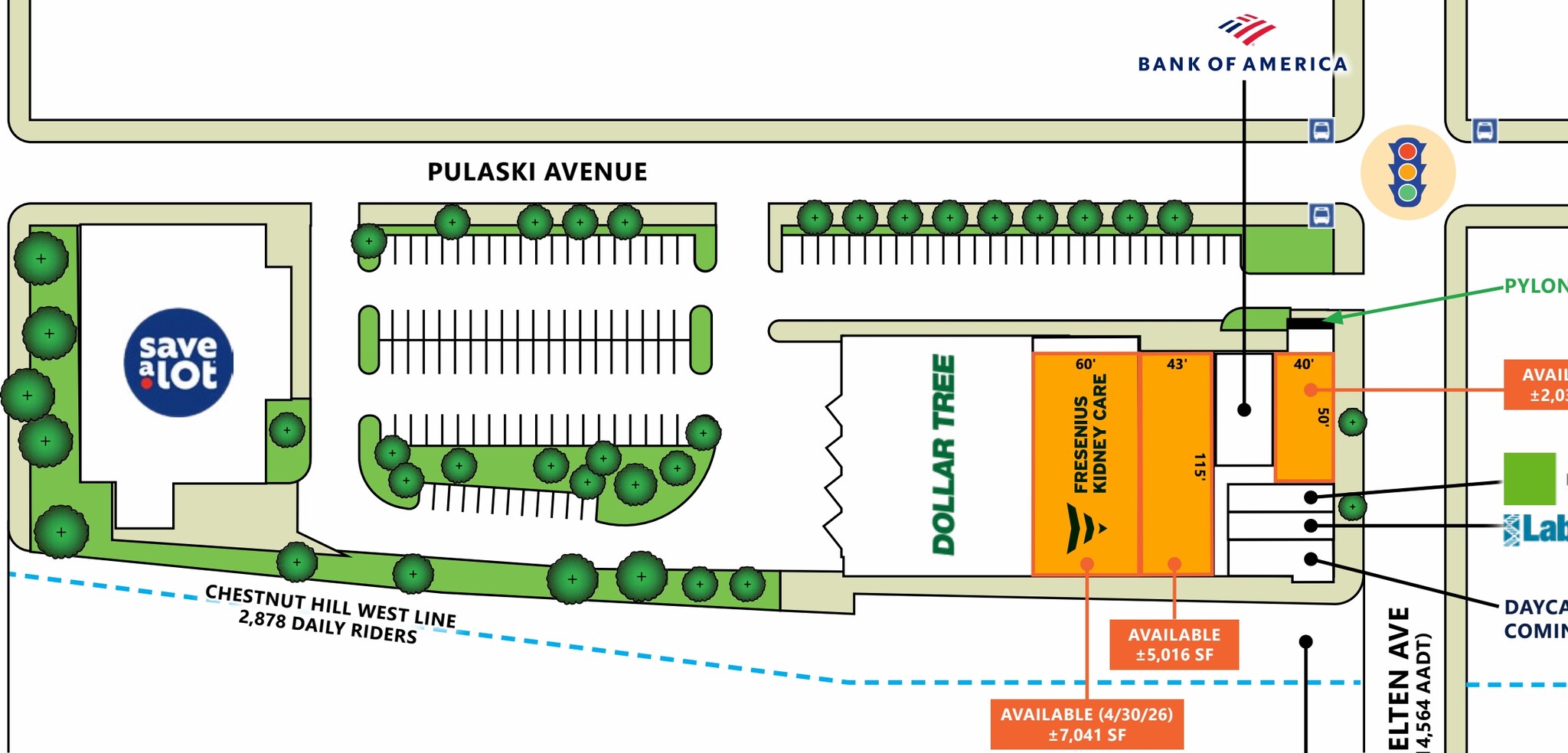 301 W Chelten Ave, Philadelphia, PA for lease Site Plan- Image 1 of 1